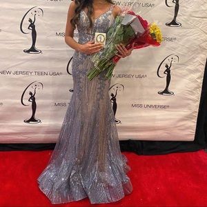 Designer Pageant Evening Gown